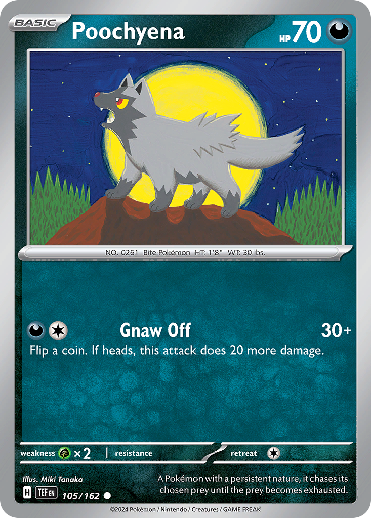 Poochyena #105 Temporal Forces