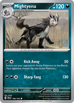 Mightyena #106 Temporal Forces