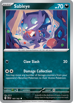 Sableye #107 Temporal Forces