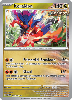 Koraidon #119 Temporal Forces