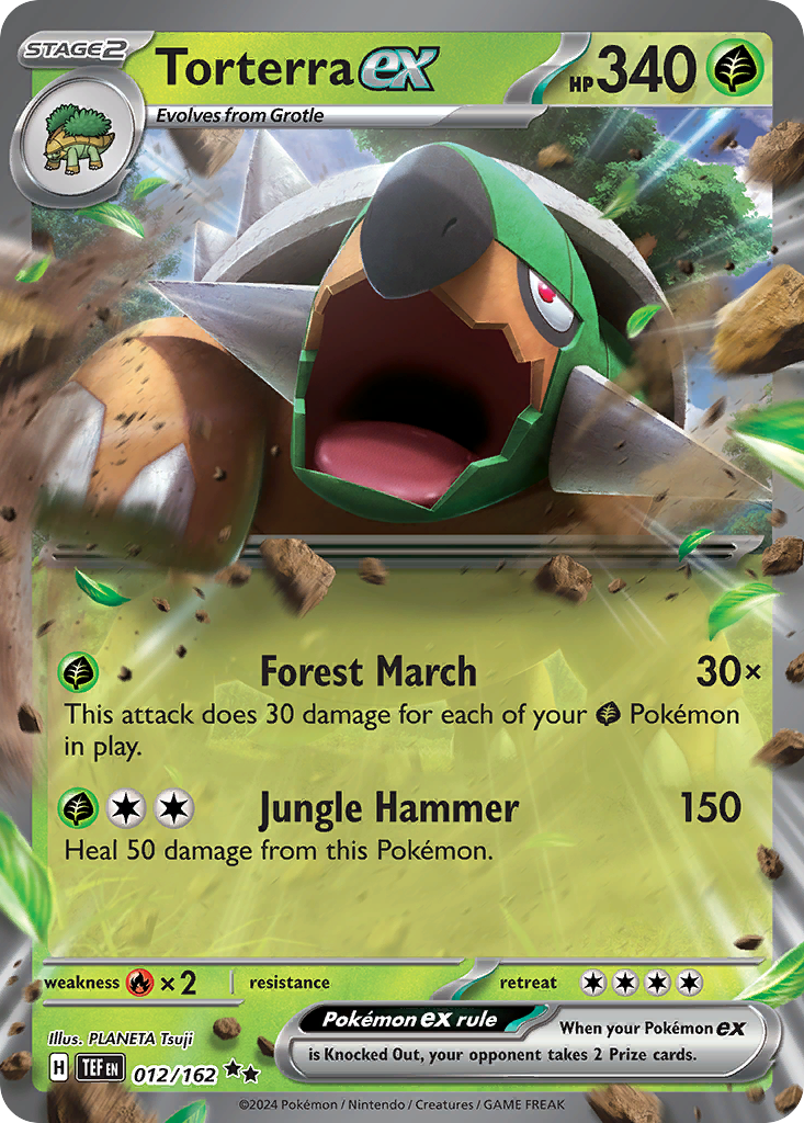 Torterra ex #12 Temporal Forces