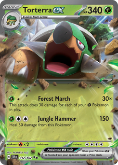 Torterra ex #12 Temporal Forces