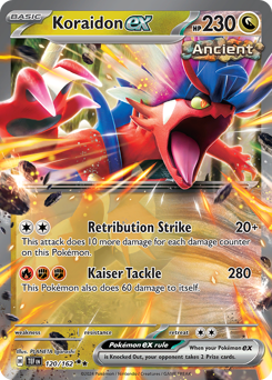 Koraidon ex #120 Temporal Forces