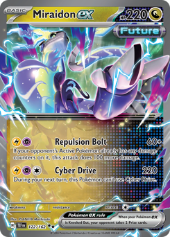 Miraidon ex #122 Temporal Forces
