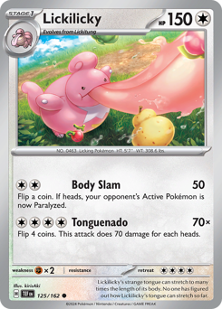 Lickilicky #125 Temporal Forces