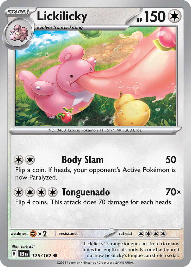 Lickilicky #125 Temporal Forces