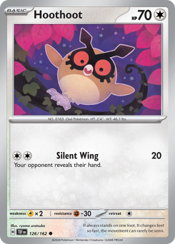Hoothoot #126 Temporal Forces
