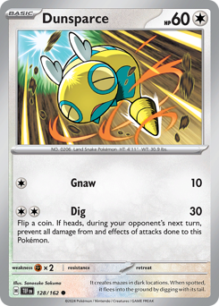 Dunsparce #128 Temporal Forces