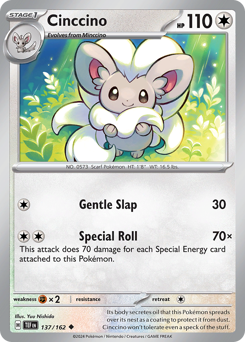 Cinccino #137 Temporal Forces