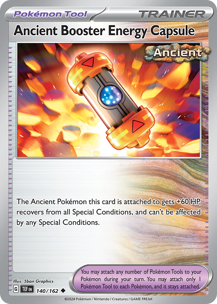 Ancient Booster Energy Capsule #140 Temporal Forces