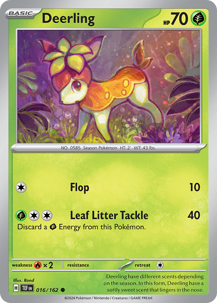 Deerling #16 Temporal Forces