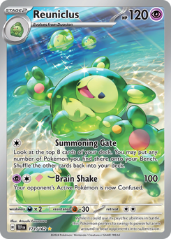 Reuniclus #171 Temporal Forces