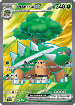 Torterra ex #185 PSA 10