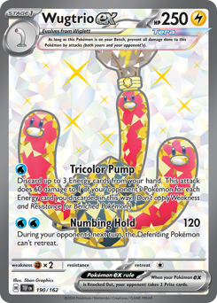 Wugtrio ex #190 Temporal Forces
