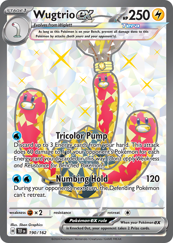 Wugtrio ex #190 Temporal Forces