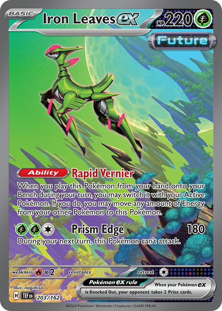 Iron Leaves ex #203 Temporal Forces