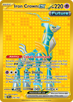 Iron Crown ex #216 Temporal Forces