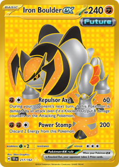 Iron Boulder ex #217 Temporal Forces
