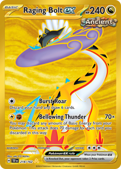 Raging Bolt ex #218 Temporal Forces