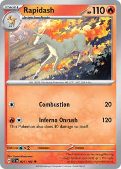 Rapidash #27 Temporal Forces