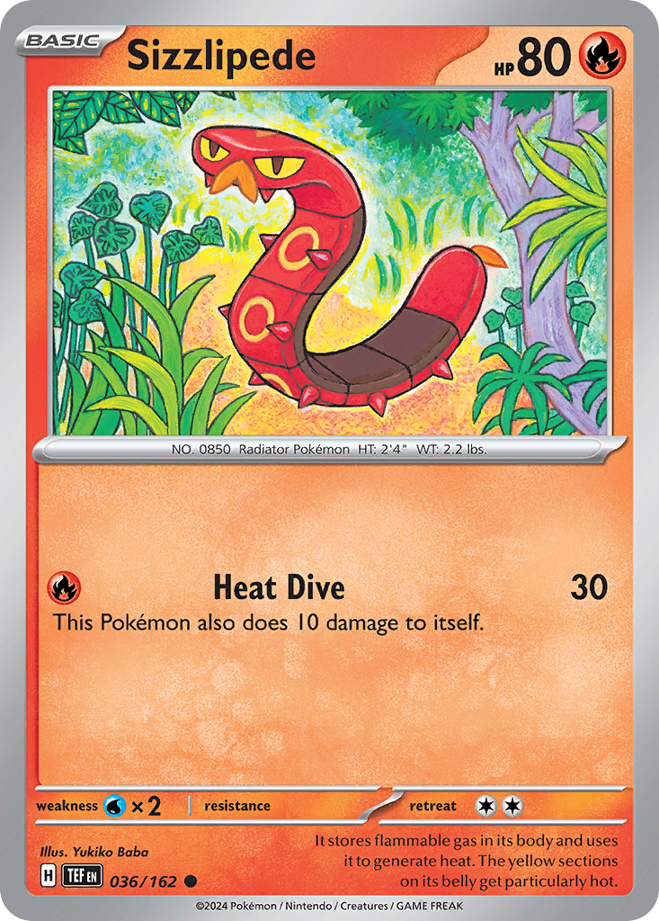 Sizzlipede #36 Temporal Forces