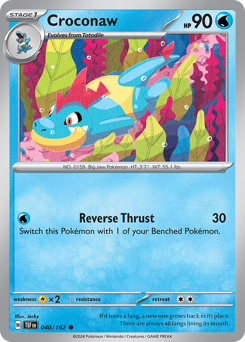 Croconaw #40 Temporal Forces