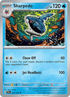 Sharpedo #43 Temporal Forces
