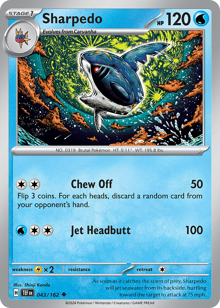 Sharpedo #43 Temporal Forces