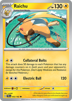 Raichu #52 Temporal Forces