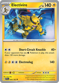 Electivire #54 Temporal Forces