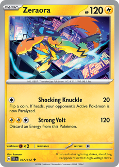 Zeraora Temporal Forces #57