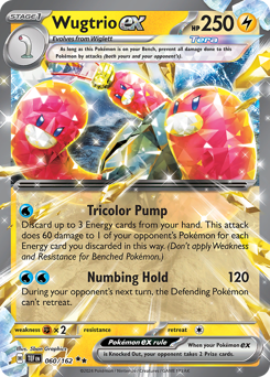 Wugtrio ex #60 Temporal Forces