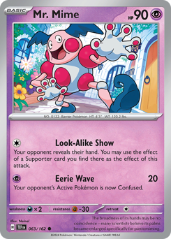 Mr. Mime #63 Temporal Forces