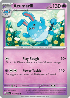 Azumarill #65 Temporal Forces