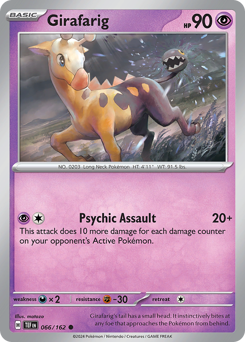 Girafarig #66 Temporal Forces