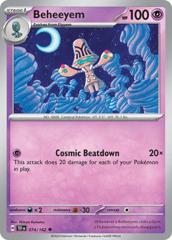 Beheeyem #74 Temporal Forces