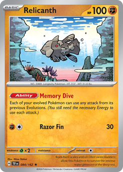 Relicanth #84 Temporal Forces