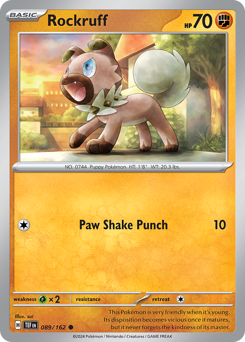 Rockruff #89 Temporal Forces