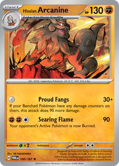 Hisuian Arcanine #100 Twilight Masquerade