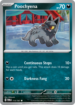 Poochyena #113 Twilight Masquerade