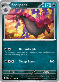Scolipede #117 Twilight Masquerade