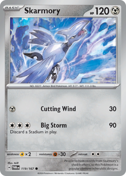 Skarmory #119 Twilight Masquerade