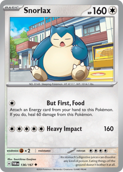 Snorlax #136 Twilight Masquerade