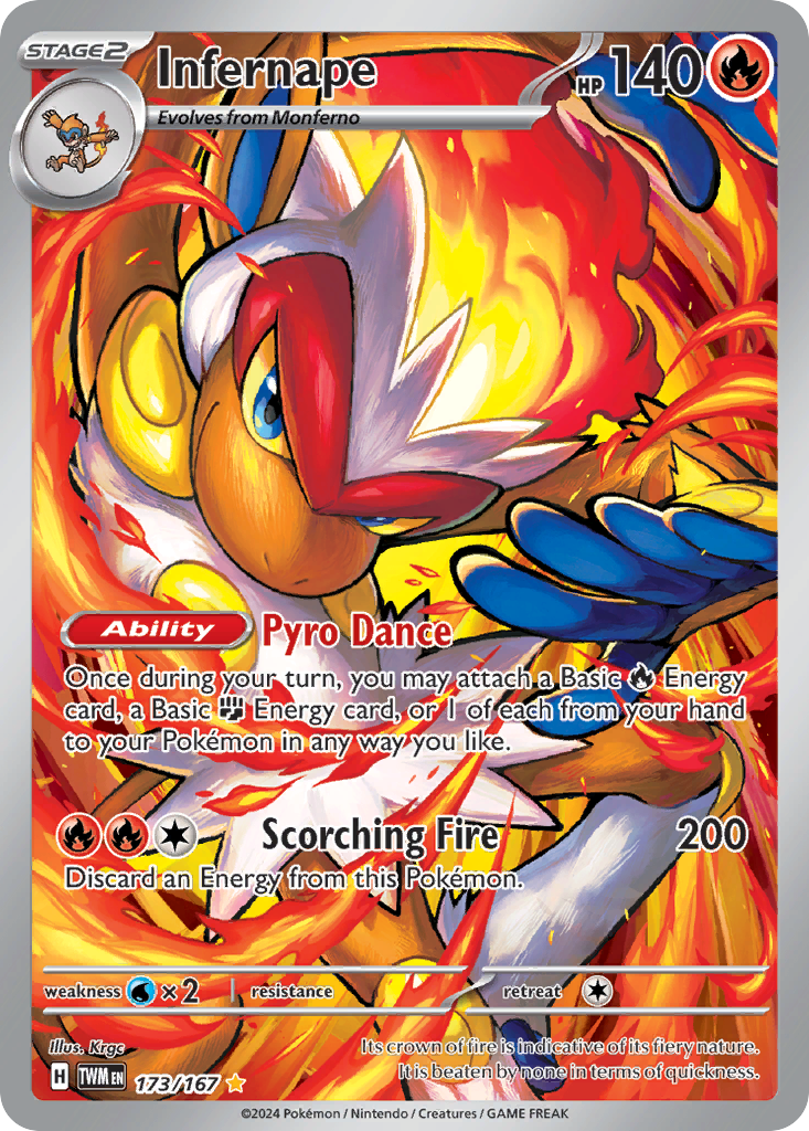 Infernape #173 Twilight Masquerade