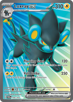 Luxray ex #195 Twilight Masquerade