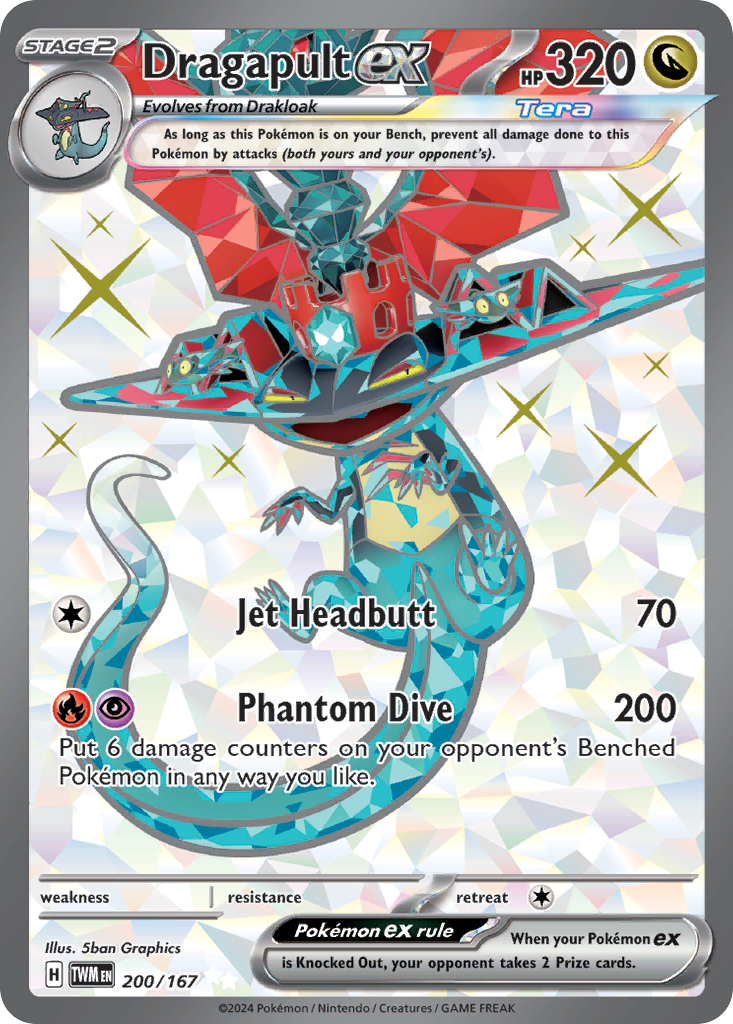 Dragapult ex #200 Twilight Masquerade