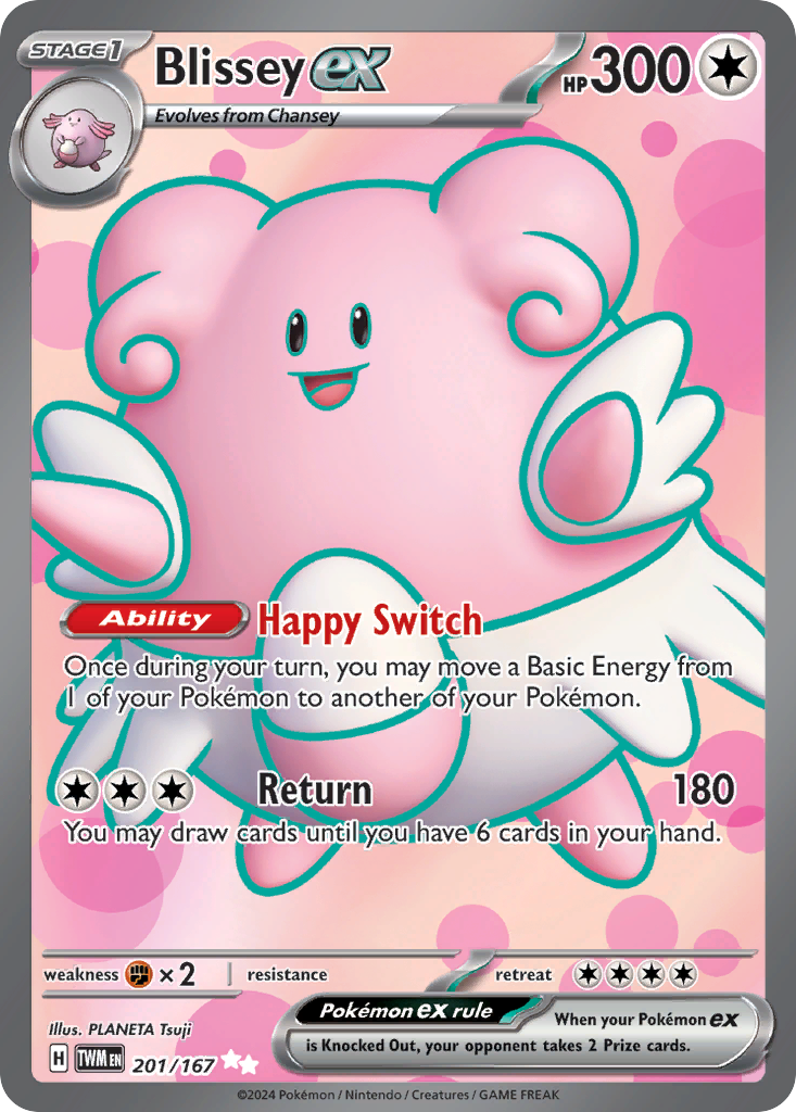Blissey ex #201 Twilight Masquerade