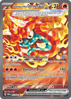 Hearthflame Mask Ogerpon ex #212 Twilight Masquerade