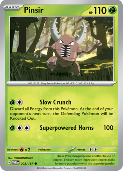 Pinsir #3 Twilight Masquerade