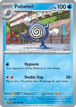 Poliwhirl #42 Twilight Masquerade